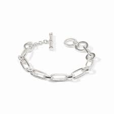 Julie Vos Palladio Silver Link Bracelet
