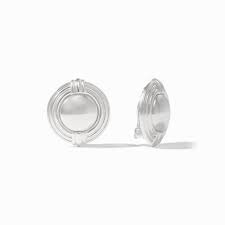 Julie Vos Portofino Silver Statement Stud Earring