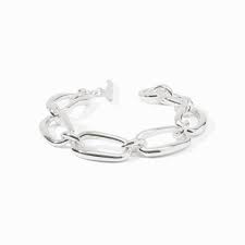 Julie Vos Wave Link Silver Bracelet