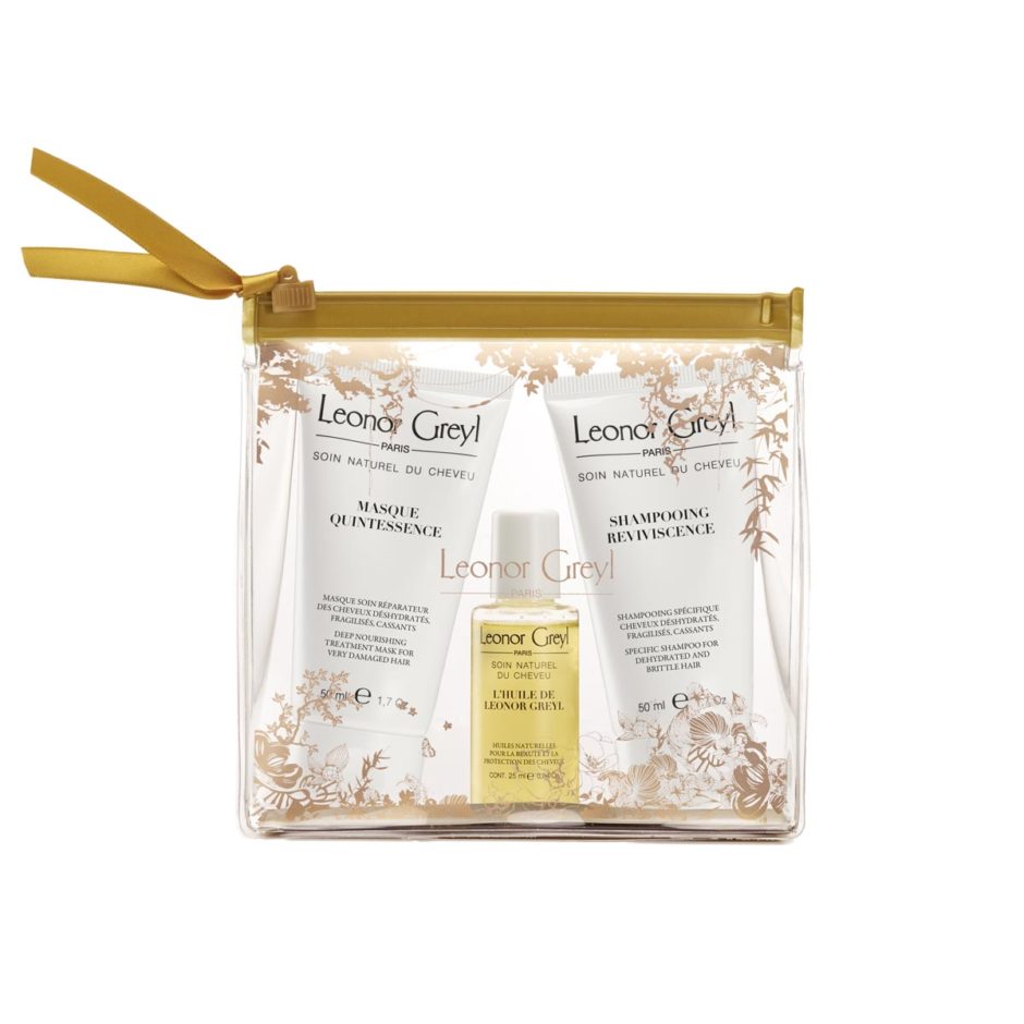 Leonor Greyl Premium Luxury Travel Kit for Damaged Hair